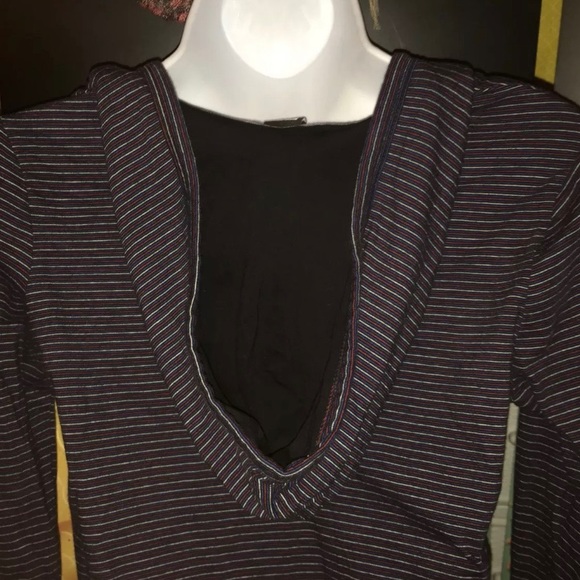 DC Women’s Henley Hoodie sz S - Picture 5 of 6